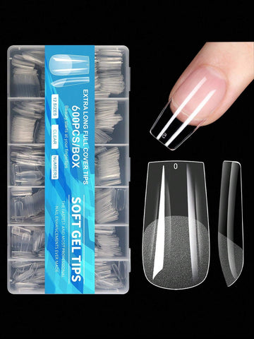 600Pcs Full Cover Press On Nail Tips