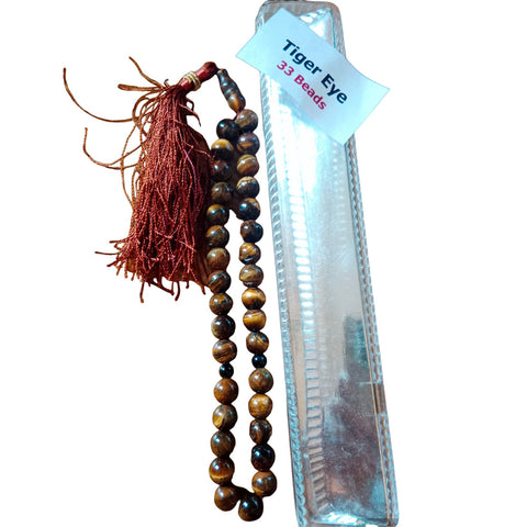 Tiger Eye Prayer Beads