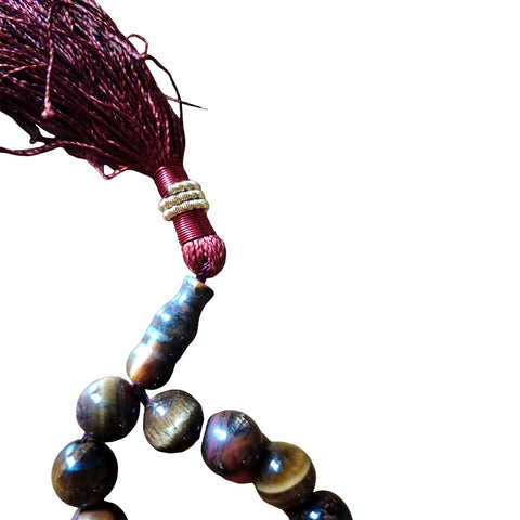 Tiger Eye Prayer Beads