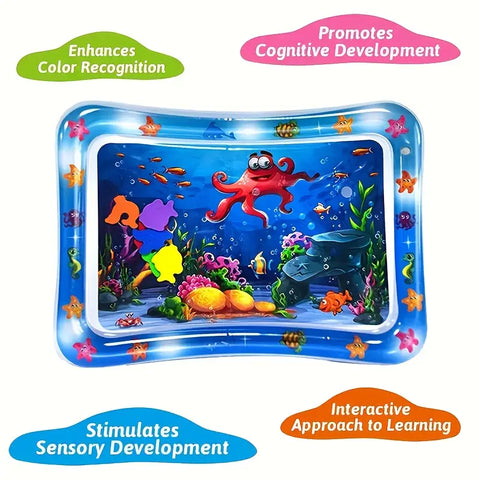 Marine Adventure Tummy Time Water Mat