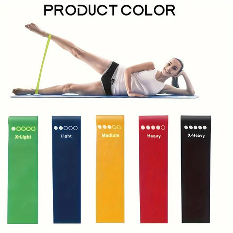 5-Piece Premium Resistance Bands Set