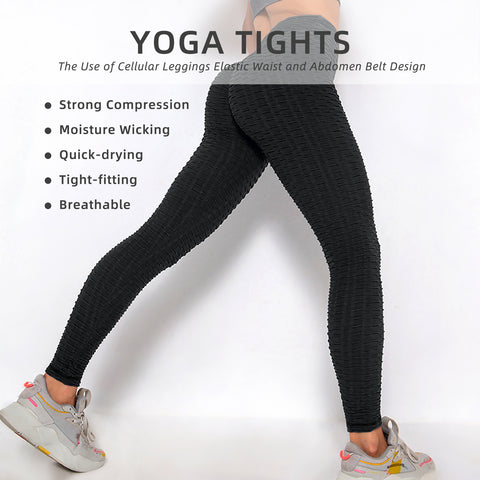 Women TIKTok Leggings Butt Lifting Yoga Pants