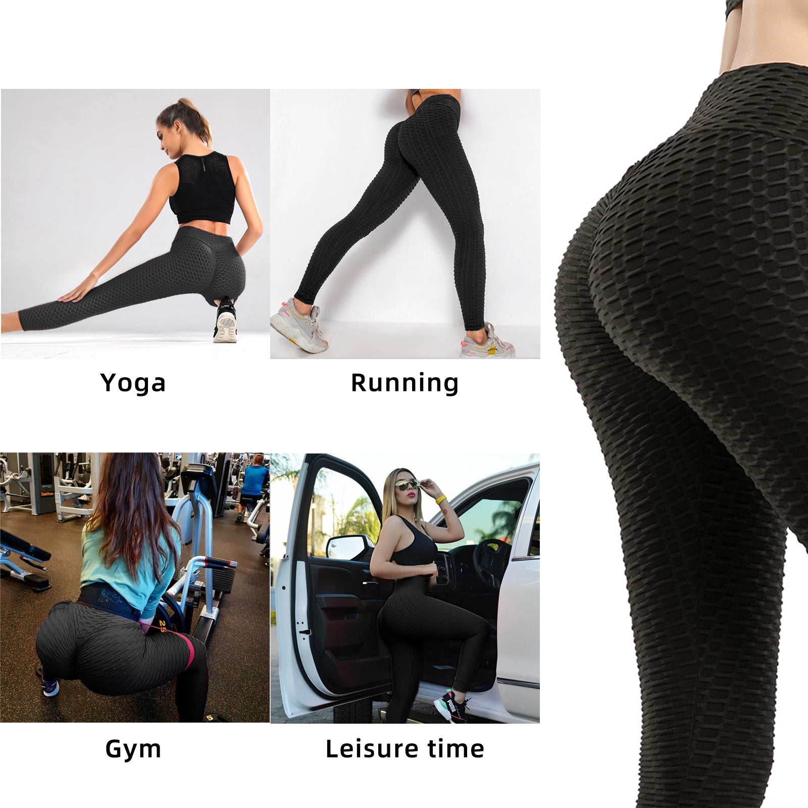 Women TIKTok Leggings Butt Lifting Yoga Pants