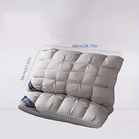 1pc Pillow Supports Neck and Spine for Relaxing Sleep